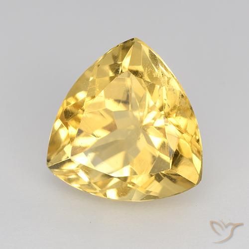 Citrine Doré naturelle Trillion, 2.28 ct, VVS-VS