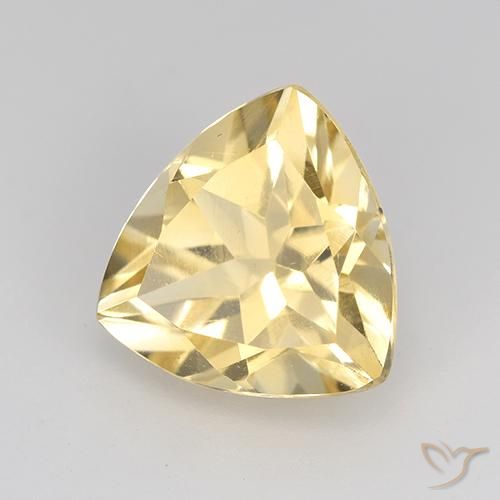 Citrine Crème naturelle Trillion, 2.09 ct, VVS-VS
