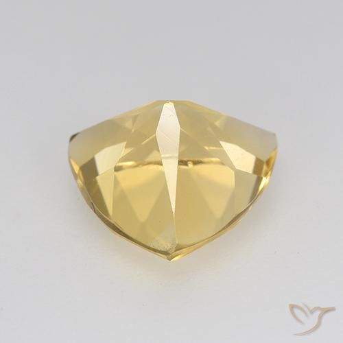 Citrine Crème naturelle Trillion, 2.09 ct, VVS-VS