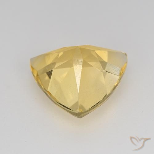 Citrine Orange Doré naturelle Trillion, 2.02 ct, VVS-VS