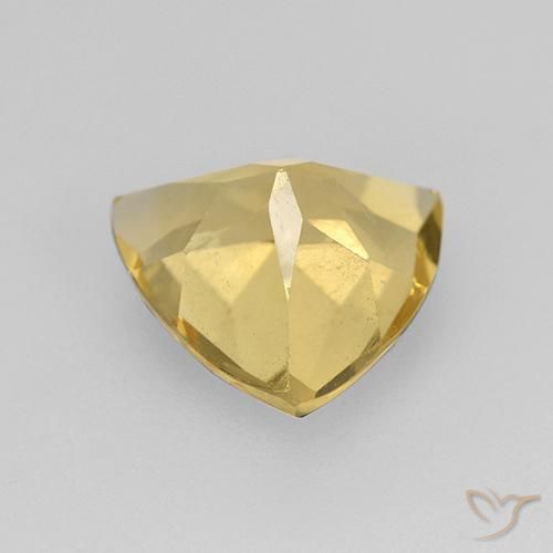 Citrine Or moyen naturelle Trillion, 1.85 ct, VVS
