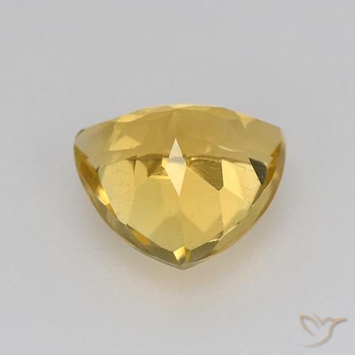 Citrine Doré vif naturelle Trillion, 1.94 ct, VVS-VS