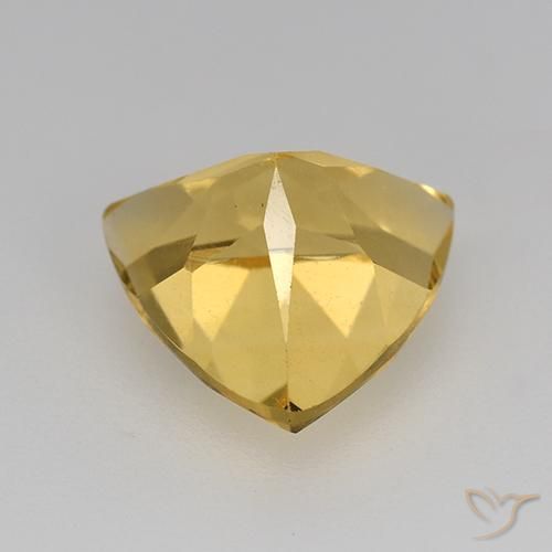 Citrine Doré naturelle Trillion, 2.25 ct, VVS-VS