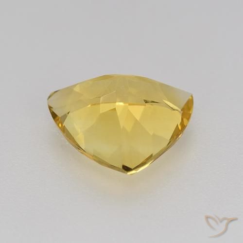 Citrine Or naturelle Trillion, 1.82 ct, VVS-VS