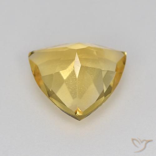 Citrine Or moyen naturelle Trillion, 1.84 ct, VVS-VS