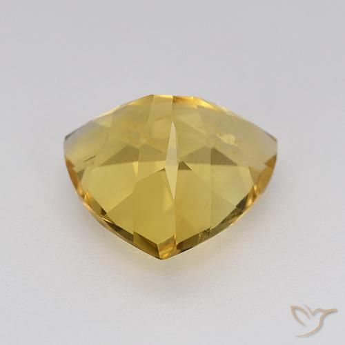 Citrine Or moyen naturelle Trillion, 2.16 ct, VVS-VS