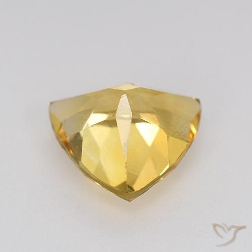 Citrine Doré naturelle Trillion, 2.05 ct, VVS-VS