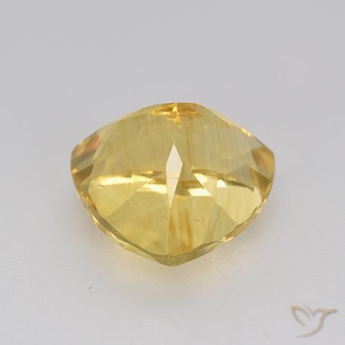 Citrine Or naturelle Trillion, 2.50 ct, VVS-VS
