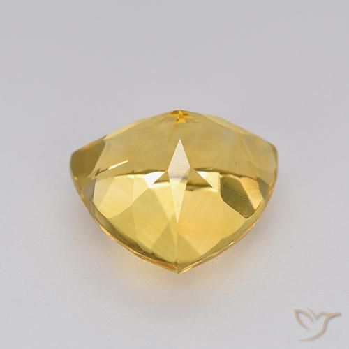 Citrine Doré naturelle Trillion, 2.20 ct, VVS-VS