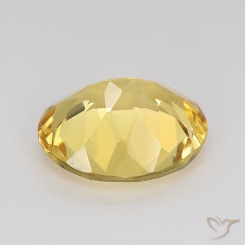 Citrine Doré naturelle ovale, 3.73 ct, VVS-VS