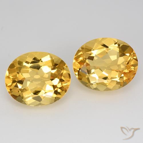 Achetez naturel 9,44ct doré citrine gems, coupe ovale, en provenance brésil chez gemselect. en stock, livraison internationale!