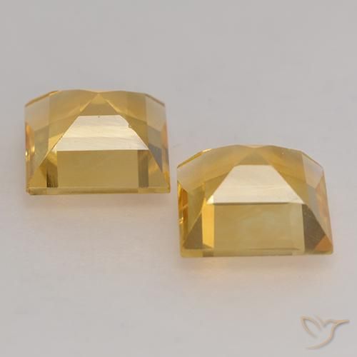 Shop natural 2.89ct Or moyen Citrine gems, Carré, from Brésil at GemSelect. In stock, global shipping!