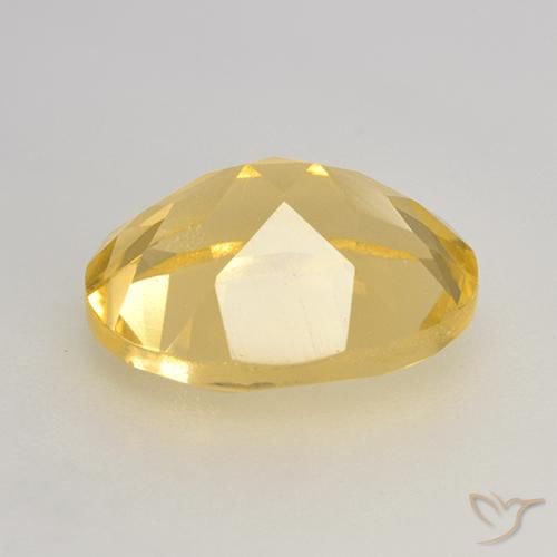 Citrine Doré naturelle ovale, 3.28 ct, VVS-VS
