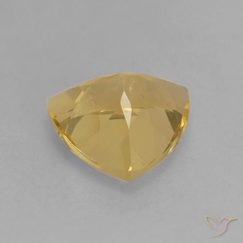 Citrine Orange Doré naturelle Trillion, 2.11 ct, VVS-VS