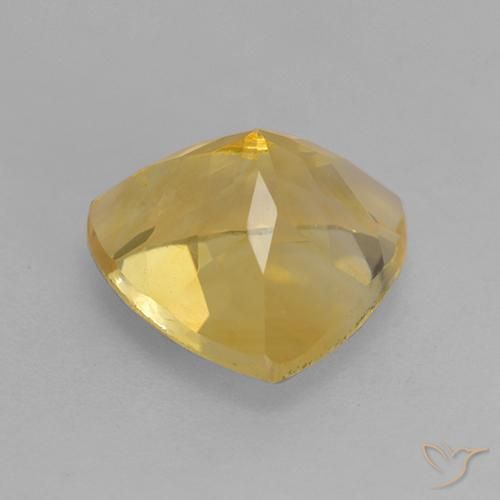 Citrine Doré moyen naturelle Trillion, 2.35 ct, VVS-VS