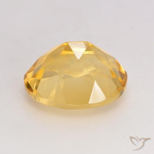 Citrine Doré naturelle ovale, 3.33 ct, VVS-VS