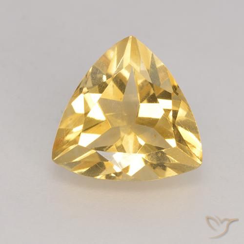 Citrine Or moyen naturelle Trillion, 2.31 ct, VS