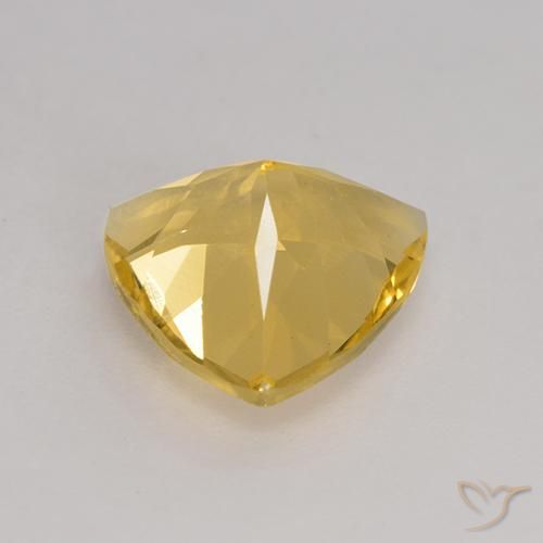 Citrine Or moyen naturelle Trillion, 2.06 ct, VS
