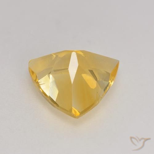 Citrine Or moyen naturelle Trillion, 2.07 ct, VS