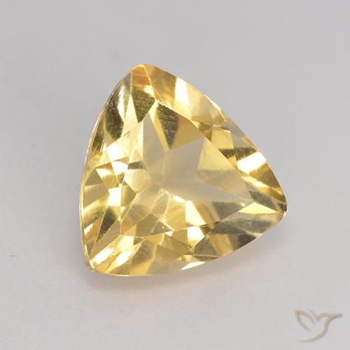 Citrine Or naturelle Trillion, 2.17 ct, VS