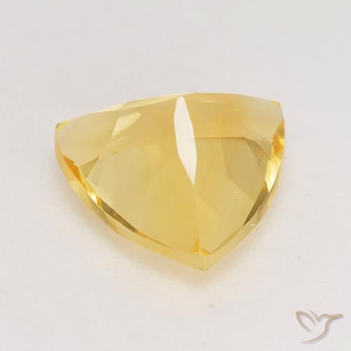 Citrine Doré naturelle Trillion, 2.03 ct, VVS-VS