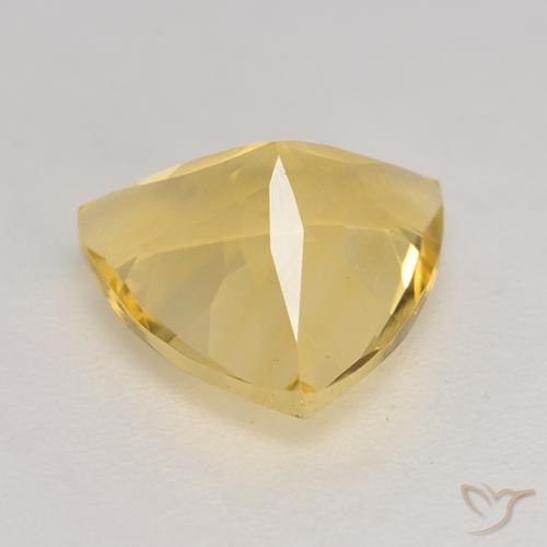 Citrine Or moyen naturelle Trillion, 2.06 ct, VVS-VS