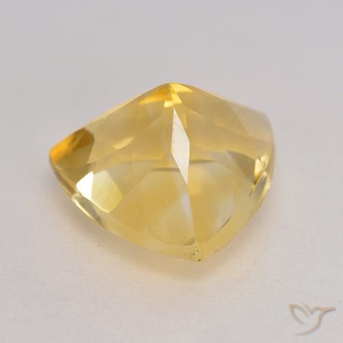 Citrine Doré naturelle Trillion, 2.15 ct, VVS-VS