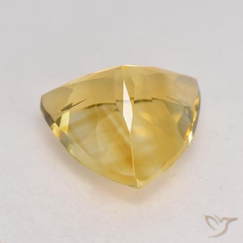 Citrine Doré naturelle Trillion, 2.10 ct, VVS-VS