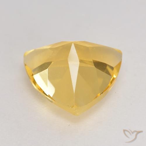 Citrine Doré naturelle Trillion, 2.10 ct, VVS-VS