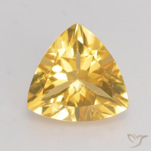 2.09ct Naturel Or Citrine, Trillion, VVS-VS