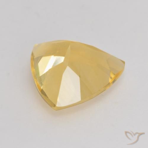 Citrine Or naturelle Trillion, 2.09 ct, VVS-VS