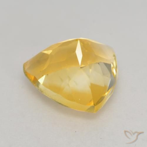 Citrine Or moyen naturelle Trillion, 2.13 ct, VVS-VS
