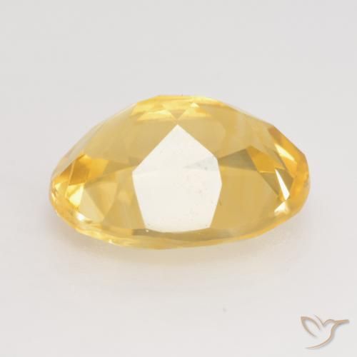 Citrine Or naturelle ovale, 3.13 ct, VVS-VS