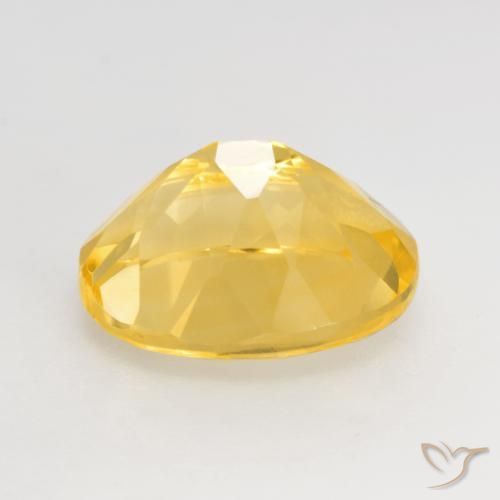 Citrine Or naturelle ovale, 3.66 ct, VVS-VS