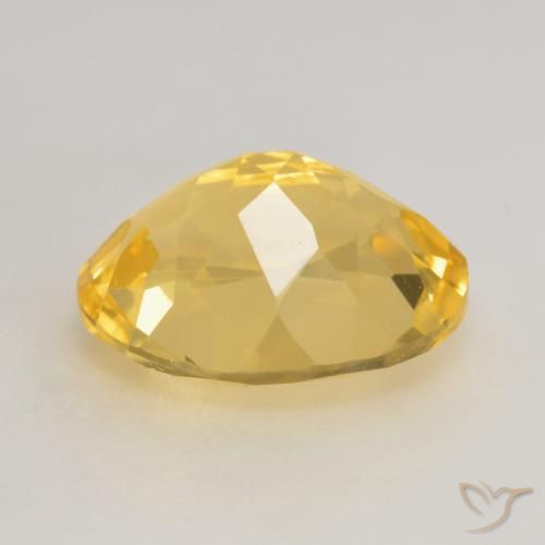 Citrine Doré naturelle ovale, 2.94 ct, VVS-VS