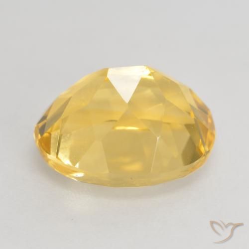 Citrine Doré moyen naturelle ovale, 3.66 ct, VVS-VS