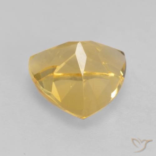 Citrine Doré moyen naturelle Trillion, 1.76 ct, VS