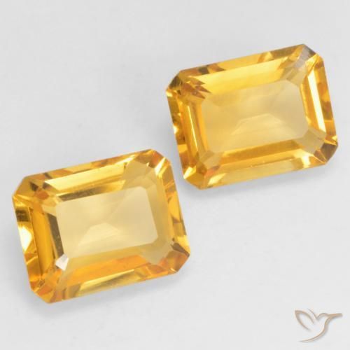 Shop natural 2.96ct Doré foncé Citrine gems, Octogone / coupe Émeraude, from Brésil at GemSelect. In stock, global shipping!