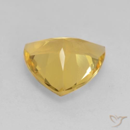 Citrine Doré naturelle Trillion, 2.02 ct, VVS-VS