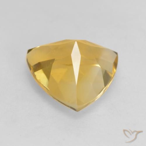 Citrine Doré naturelle Trillion, 2.20 ct, VVS-VS