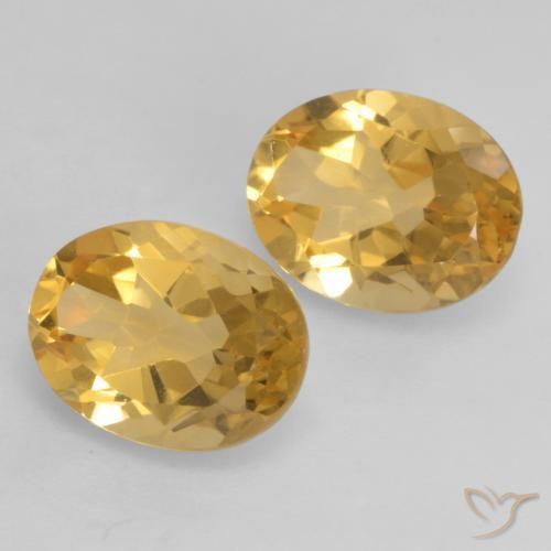 Shop natural 3.42ct Orange doré profond Citrine gems, ovale, from Brésil at GemSelect. In stock, global shipping!