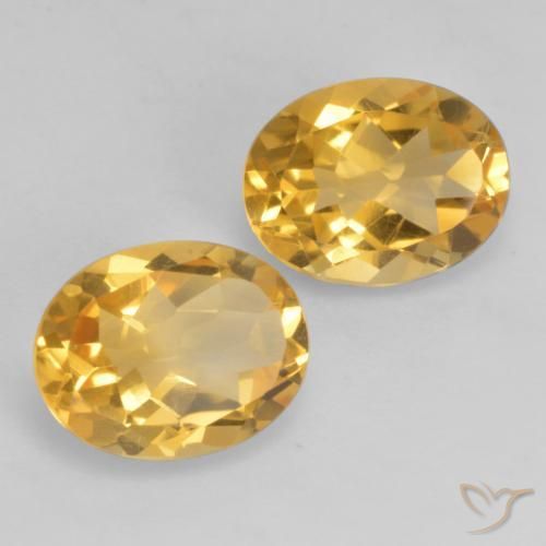 Achetez naturel 3.07ct Orange Doré Citrine gems, Coupe ovale, En provenance Brésil chez GemSelect. En stock, livraison internationale!