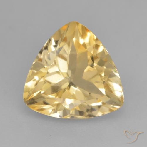 2.23ct Naturel Or Citrine, Trillion, VVS-VS