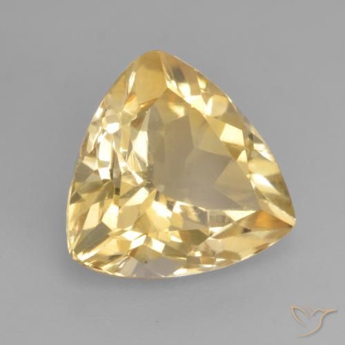 Citrine Or naturelle Trillion, 2.23 ct, VVS-VS