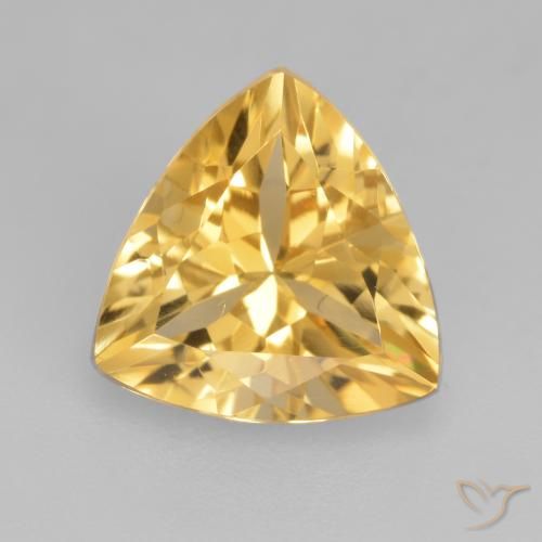 2.00ct Naturel Or Citrine, Trillion, VVS-VS