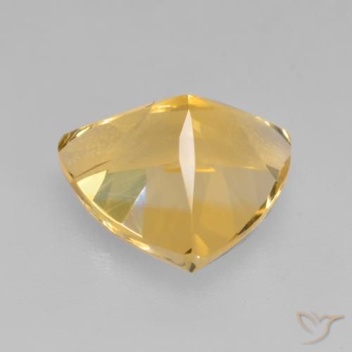 Citrine Or naturelle Trillion, 2.00 ct, VVS-VS