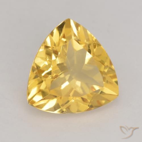 Citrine Doré naturelle Trillion, 2.10 ct, VVS-VS