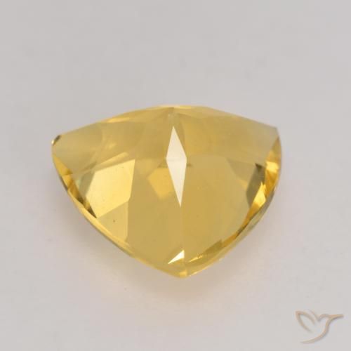 Citrine Doré naturelle Trillion, 2.10 ct, VVS-VS