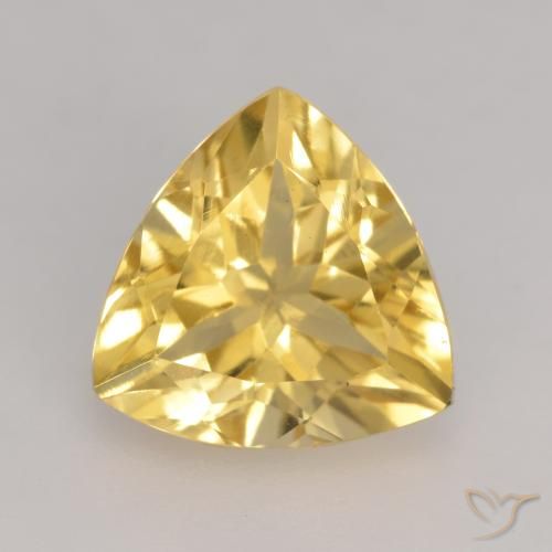 2.06ct Naturel Or Citrine, Trillion, VVS-VS