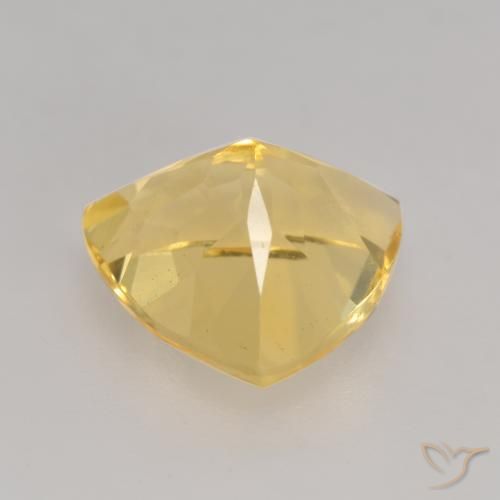 Citrine Or naturelle Trillion, 2.06 ct, VVS-VS